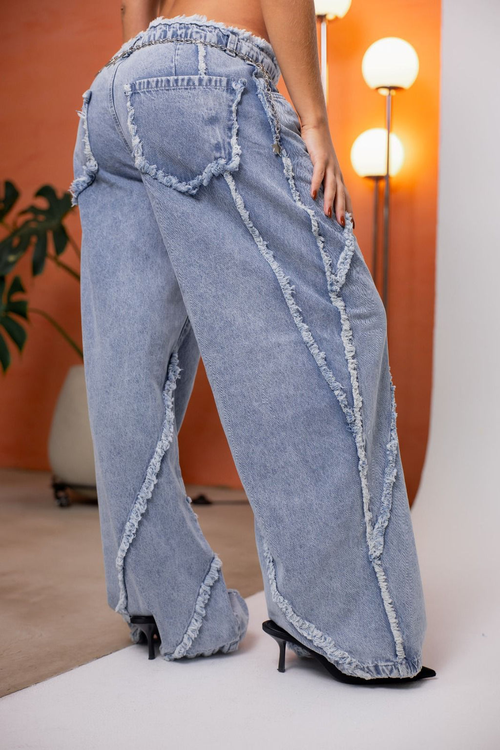 Denim desflecado