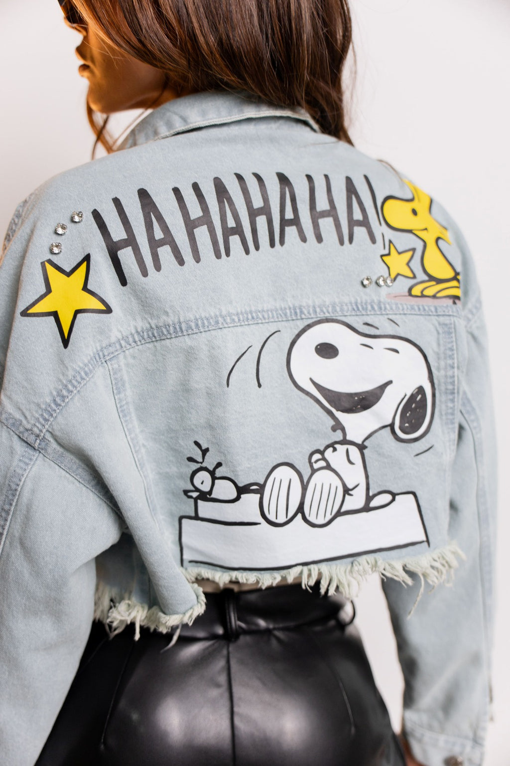 Chaqueta Denim Snoopy